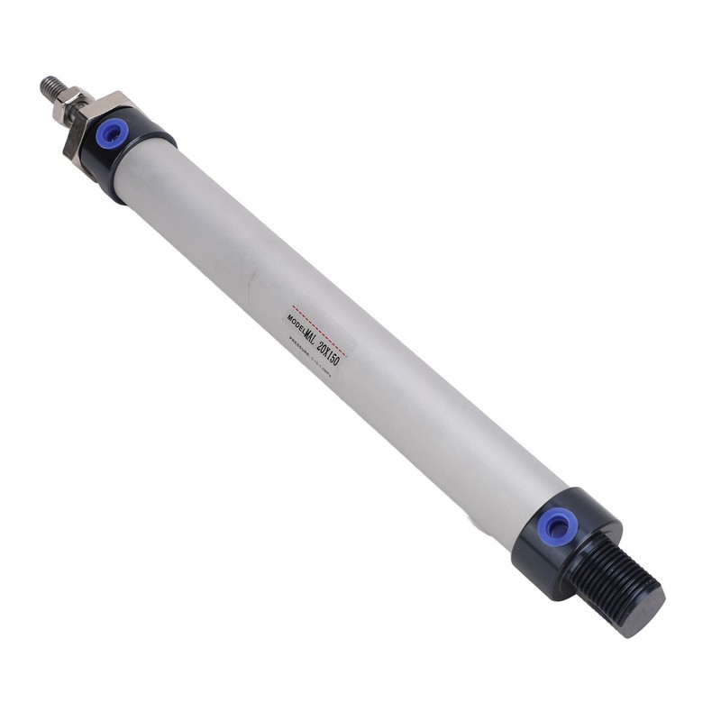 Compact Air Cylinder Aluminum Alloy Pneumatic Cylinder 20mm Bore 150mm