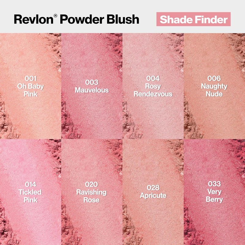 Rubor Compacto Revlon Powder Blush tono Very Berry