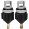 2Pcs Air Pump Inflator, Heads Inflator Adapter Surfboard Paddle Board