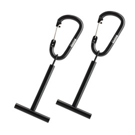 Booms Fishing SH1 Fly Fishing Tippet Spool Holder Black 2PCS