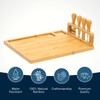 RoyalHouse Bamboo Cheese Board and Charcuterie Boards Set & Serving