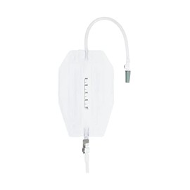 E&E Medical Supplies Ltd. 10Pcs Urine Leg Bag 500ml Capacity with Long Tube (25cm) - Lever Tap Valve - Fabric Back C Sterile Drainage Leg Bag - Catheter Leg Bag - Suitable to use with Catheter Leg Bag Straps