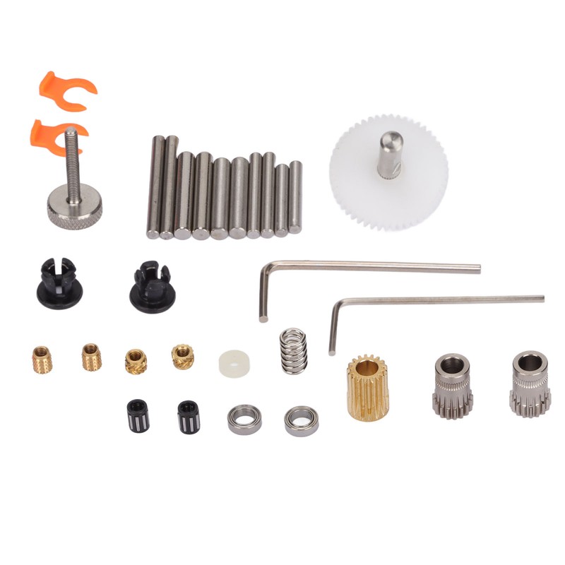 Double Pulley Extruder Kit Double Concave Gear Design Stable Feed