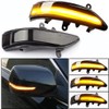 Hacreyatu Dynamic LED Side Mirror Sequential Turn Signal Light Indicator