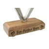 Ten Perfect Years 10th Anniversary Rustic Metal Heart Decoration –