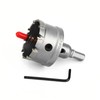 1-3/4''(45mm) Hole Saw Kit with Drill Bits, Tungsten Carbide Hole