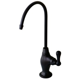 Kingston Brass Gourmetier KS3195AL Restoration Single Handle Water Filtration Faucet, Oil Rubbed Bronze , Oil-Rubbed Bronze, 10.81 x 4.63 x 1.75
