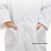 Children Laboratory Coats Turn Down Collar Adjustable Realistic Role Play