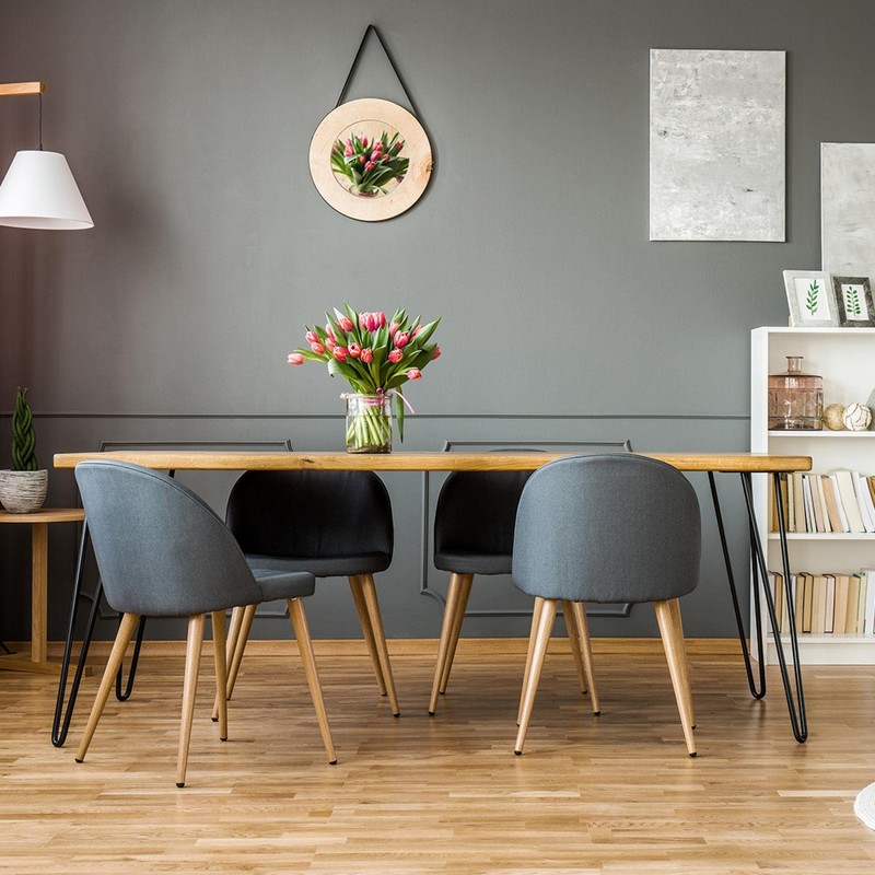sourcing map Furniture Feet Nail Plastic Glide Nails Square Chair