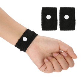 1 par Pulseras Contra las Náuseas, Pulsera para Aliviar la del Movimiento de Viaje, Pulsera contra las Náuseas para el Mareo(3#)