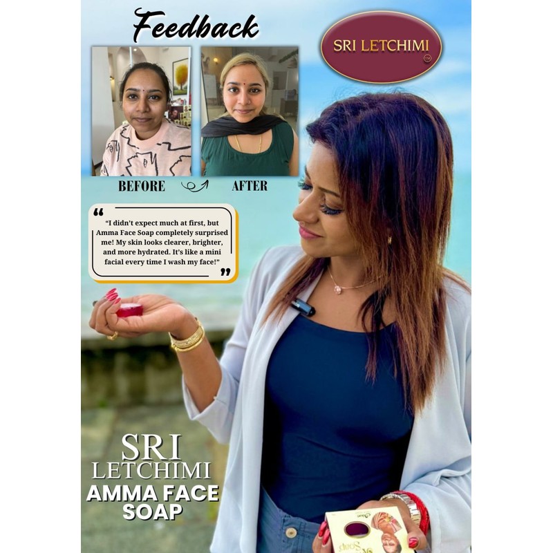 Golden Shine Amma Face Soap | Sri Letchimi | Golden