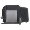 Driver Side Bottom Replacement Cloth Seat Cover Ebony Black/Med Flint
