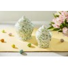 Grace Teaware Greeny Garden 7.5" Fine Porcelain Canister