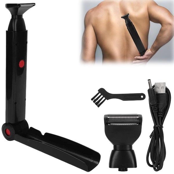 GAOUTO Men's Back Razor, Electric Back Razor for Men, Men's