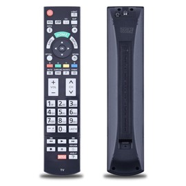 N2QAYB000862 Remote Replacement fit for Panasonic VIERA TV N2QBYB000026 N2QAYB000927 TC-P60ZT60 TC-P65ZT60 TC-P55VT60 TC-58AX800U TC-58AX800 TC-P60VT60 TC-P65VT60 TC-65AX800U TC-65AX900U TC-85AX850U