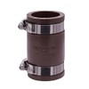 Fernco 1056-125 1-1/4-in. Flexible PVC Pipe Coupling for Cast Iron