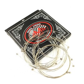 20-Pack Single Electric Guitar Strings Bulk .011 High E (Medium) 11 Gauge, Individual Package