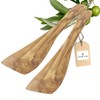 2 x HOFMEISTER® Spatula with Curved Head and Typical Olive