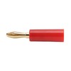 10PCS Banana Plugs 4mm Audio Jack Connector Solderless Six Blade