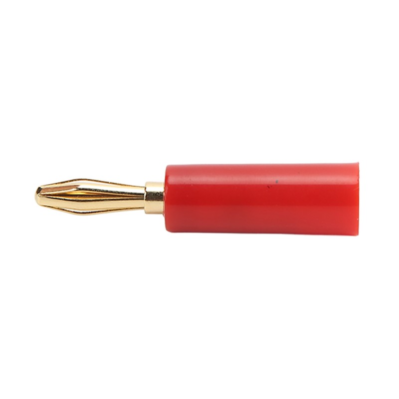 10PCS Banana Plugs 4mm Audio Jack Connector Solderless Six Blade