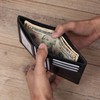 FOXHACKLE Slim Bifold Leather Wallet for Men with Hidden Secret