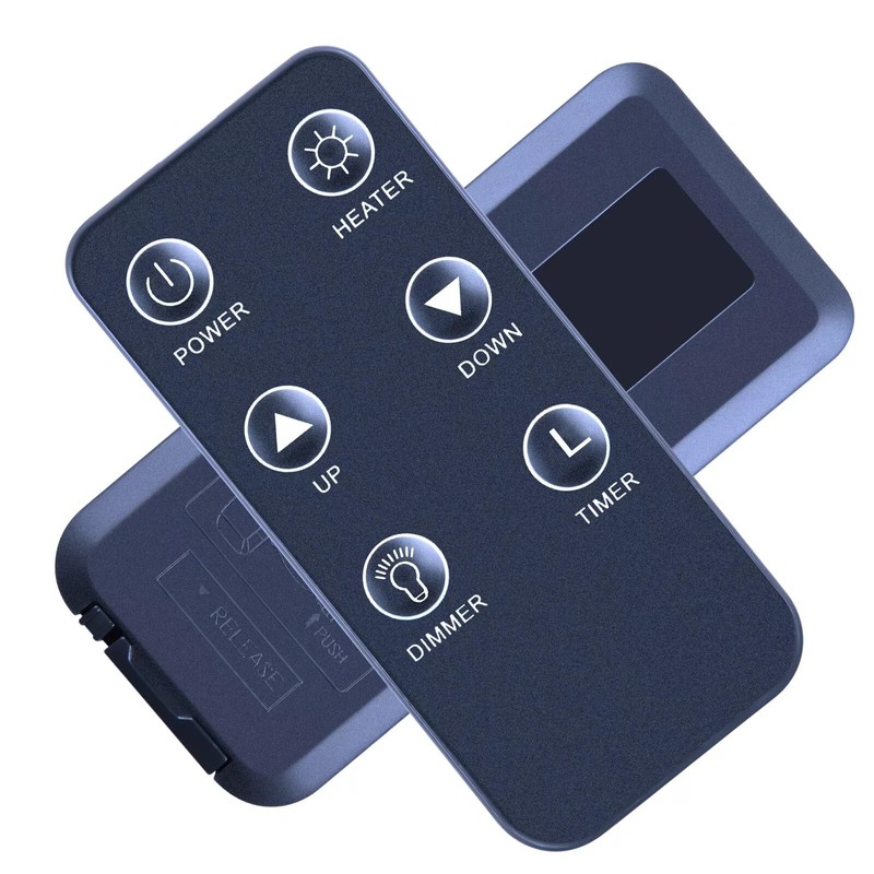 ZWP Replacement Remote Control Compatible for Great World Electric Fireplace