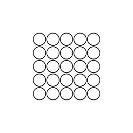 Sterling Seal ORBUNNSF50D428X25 428 Series NBR 50D NSF Approved O-Ring, Buna/Nitrile (Pack of 25)