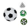 Mikinona 8Pcs Mini Soccer Balls for Table Soccer Durable Replacement