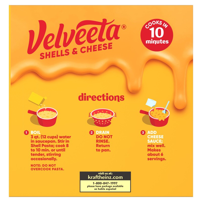 Velveeta Shells & Cheese Original Shell Pasta & Cheese Sauce