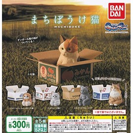 Machiboke Neko [Set of 5 Types] Gacha Capsule Toy
