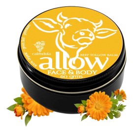 Crema Facial Sebo Bovino Calendula Cicatrizante Antiacne 60m Todo Tipo De Piel Día/noche