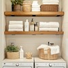 ELSKER&HOME Shelf Brackets 6 Inch, 12 Pack Floating Shelf L