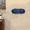 Signs ByLITA Designer Please Do Not Flush Etiqutte Sign(Brushed Gold)