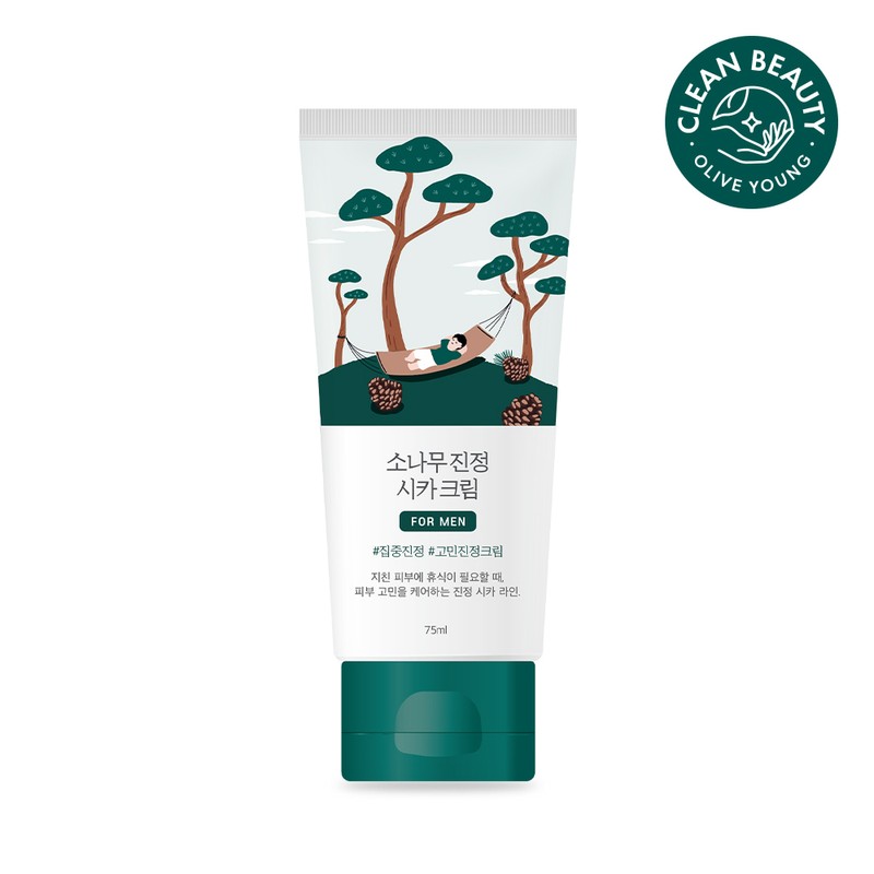 ROUND LAB For Men Pine Calming Cica Cream 75mL -