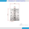 Door Hinges FIRE Rated 4’’x 3’’ Ball Bearing CE13 Grade