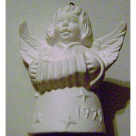 1979 Annual Goebel Angel Bell Ornament White 4th Edition