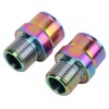 Bicycle Pedal Extender Titanium Alloy Bike Pedal Extension Shaft for
