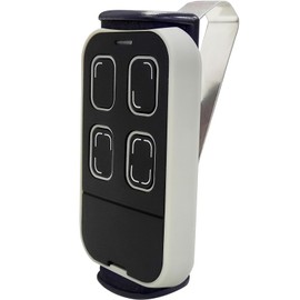 Universal Garage Door Remote Universal Gate Remote Control Cloning Homelink Programmable Learning 4-Button Multi Frequency 280MHZ-868MHZ (Grey)