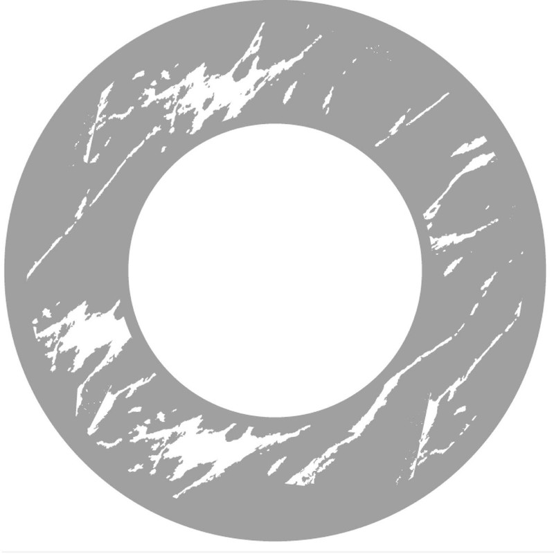 Toyo Aluminum S3153 Gas Mat Ring, Shape, Washable, Thin Soft