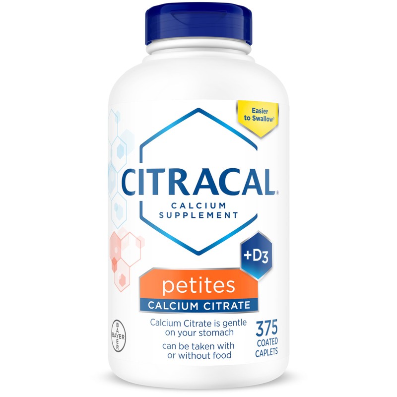 Citracal Petites- Calcium Citrate with Vitamin D3, Bone Health Support,