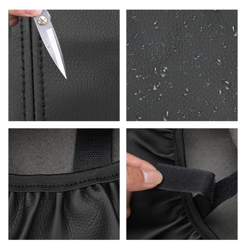 sportuli Center Console Cover Anti-Scratch Leather Armrest Cover Replace for