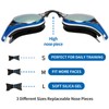 Nearsighted Swim Goggles, Shortsighted Optical Swimming Goggles No Leaking Anti