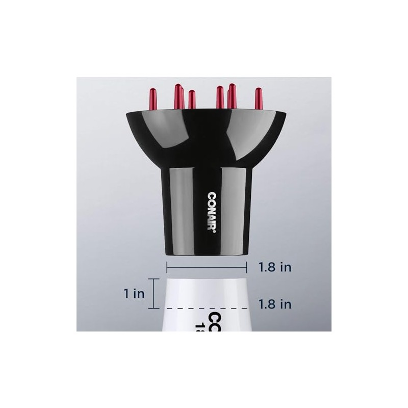 Conair Diffuser Attachment for Hair Dryer, Volumizing Universal Blow Dryer