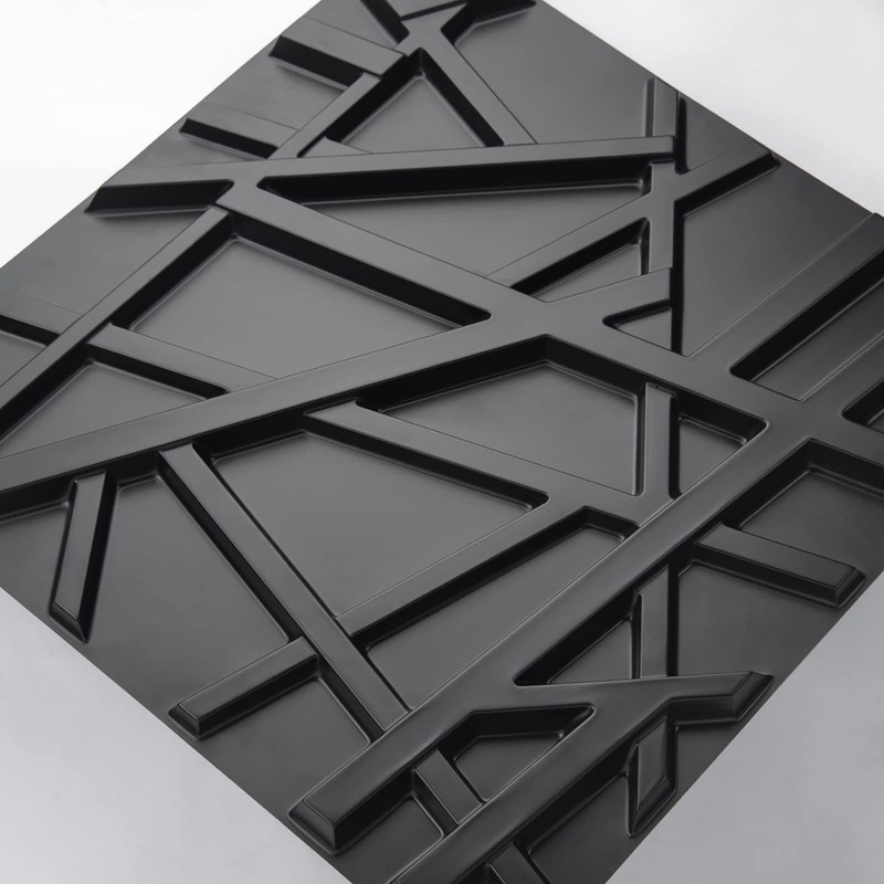 Art3d 19.7" x 19.7" (Pack Of 12) Wall Panel Stripes