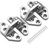 DIALESHU Heavy Duty Long Reach Hinge, Marine Boat Hatch Hinges