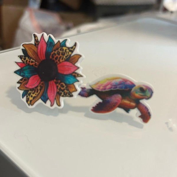Acrylic Assessories-regular straw toppers, magnets, and car vent charms