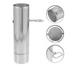 GANAZONO Outdoor Adjustable Chimney Flue Exhaust for Stoves Pipe Easy