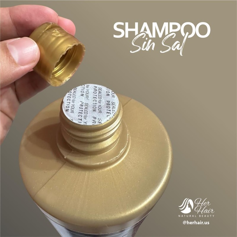 Shampoo Sin Sal Marroquina Chocolate| Sulfato Free | Alcohol Free