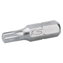 KS Tools 911.2348 1/4 Inch Classic Bit XZN, 25 mm, M6, Pack of 5