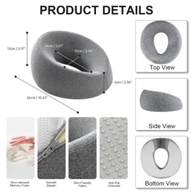 Could Spark Face Down Pillow Massage Headrest for Bed Ergonomic Memory Foam Massage Pillow Face Down for Sleeping,Spa, Napping & Skincare, Eye Surgery Recovery,Relieves Neck Pain,etc